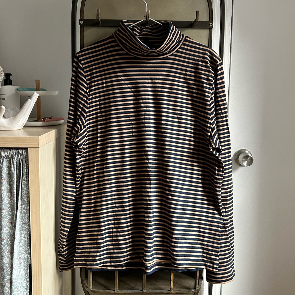 I. Crew cotton turtleneck